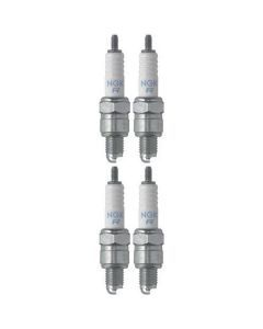 Set of 4 NGK Standard Spark Plugs for Yamaha BREEZE 2004-1999 Engine 125cc