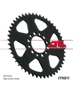 JT Sprockets Rear Steel Sprocket 46 Tooth 46T 520 Chain For Suzuki DR200S G,H,J,K,M 1986-1991 JTR811.46