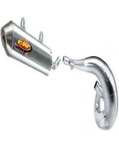 FMF FATTY PIPE EXHAUST + POWERCORE 2 SILENCER 03 04 HONDA CR250R CR250 CR 250 R