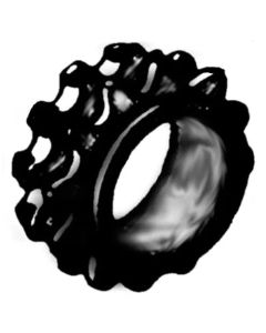 MaX-Torque SS1334SP 3/4 Sprocket & Bushing 35 Chain 13 Tooth