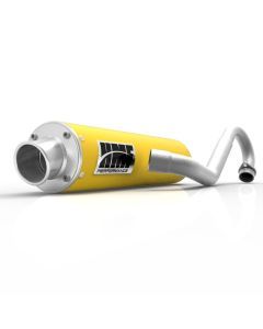 HMF Muffler Can-Am Outlander 500-850/XMR 12-24 Can-Am Yellow Performance Full System Exhaust Turn Down End Cap