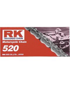 RK 520 RK-M Natural Standard Chain 106 links for ATV/UTV