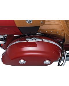 Kuryakyn Chrome Saddlebag Top Trim Accent Dress Up Indian Springfield Chieftain