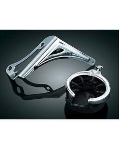 Kuryakyn Passenger Drink Holder Tour Pak Arm Rest Harley Touring Bagger Ultra FL