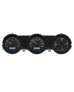 Dakota Digital 1962-1963 Ford Fairlane VHX Black Blue Display Gauge Kit VHX-62F-FAR-K-B
