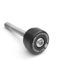 R&G Racing Black Bar End Sliders For 2010-2012 Yamaha Super Tenere XTZ1200First Edition