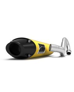 HMF Muffler Suzuki LT-R 450 06-09 Yellow Performance Full System Exhaust Black Euro End Cap