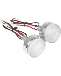 Letric Lighting Surface Indicator Lights Polished/White/Amber