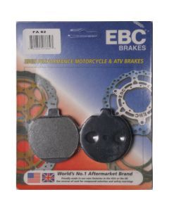 EBC 1 Pair Premium SFA Organic OE Replacement Brake Pads MPN FA62