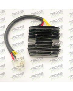 Ricks Hot Shot Series Rectifier-Regulator Lithium Compatible For Honda Interceptor 800 VFR800 1998-1999