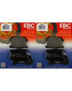EBC Brake Pad Kit FA34 for Yamaha XS750D/2D/E/F 1977-1979