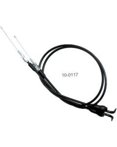 Motion Pro Black Vinyl Push - Pull Throttle Cable Set 10-0117