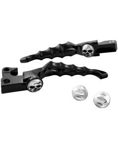 New Harley-Davidson FXDF Dyna Fat Bob 2008-2013Zombie Levers Black by Kuryakyn