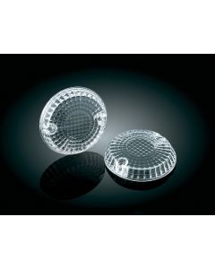 New Kawasaki VN900C Vulcan Custom 2007-2014Turn Signal Lenses Clear by Kuryakyn