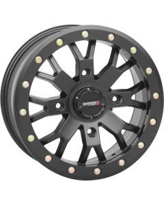 System 3 SB-4 Beadlock Matte Black Wheel 15x10 4/137 5+5 (-5mm) 15S3-31371