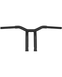 Burly Brand Dominator Bar 10" Raked Matte Black - B12-6051SB