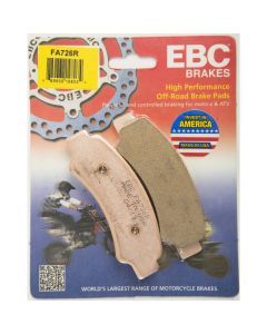 EBC 1 Pair Sintered R Series Heavy-Duty Brake Pads MPN FA726R