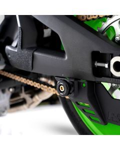 R&G Racing White Cotton Reels For 2016-2019 Kawasaki Ninja ZX10R ZX1000