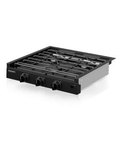 FOGATTI 21-Inch RV Gas Cooktop with 3 Burners,21,000 BTU for RV Cooking