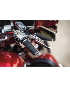 Kuryakyn Hex Grips for V-Twin TBW Chrome