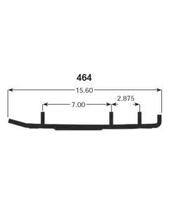 SPI WB-000-464 Spi Defender Hardweld Runners, Skidoo
