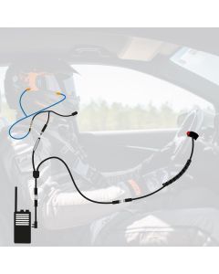 Rugged Radios NASCAR and IMSA Racing Communication System for Driver Only