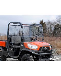 SuperATV Kubota RTV Scratch-Resistant Full Windshield WS-KU-RTV-X-70