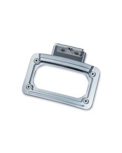 KURYAKYN CHROME LED CURVED LICENSE PLATE FRAME 2014-2017 INDIAN CHIEF CLASSIC