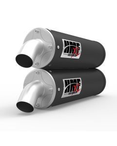 HMF Muffler Polaris RZR XP/4 Turbo/S 16-21 Titan-XL Dual Slip On Exhaust
