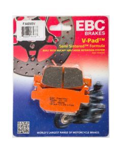 EBC 1 Pair V-Pad Semi-Sintered Touring Brake Pads MPN FA698V