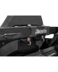 DragonFire Racing Harness Anchor Bolt-on kit - Polaris General - Black - 14-1104