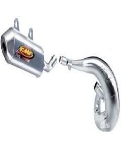 FULL FMF FATTY PIPE EXHAUST + SHORTY SILENCER 02 03 04 YAMAHA YZ125 YZ 125