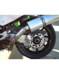 R&G Racing Toe Chain Guards - Aluminium - Silver For 1994?1996 Genata XRZ 125