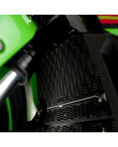 R&G Racing Matt Black PRO Radiator Guard For 2023-2024 Kawasaki Ninja ZX4R ZX400 ABS SE