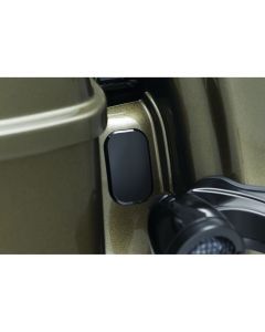 Kuryakyn Rear Black Fender Antenna Hole Filler Plug Cover Harley 06-18 Touring