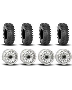 System 3 SB-6 Beadlock Machined 15" Wheels And XT400 Tires [35x10R-15]