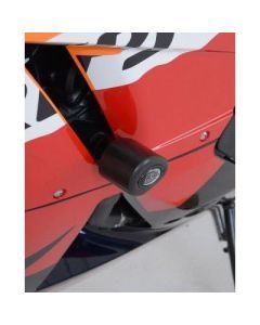 R&G Racing Black Aero Style Crash Protection Bobbins For 2013-2016 Honda CBR600RR