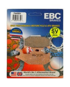 EBC 1 Pair SV Series Severe Duty Brake Pads MPN FA413SV