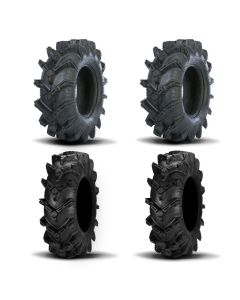 ITP Two Each Cryptid Tires Front [30x9-14] And Cryptid Tires Rear [30x10-14]