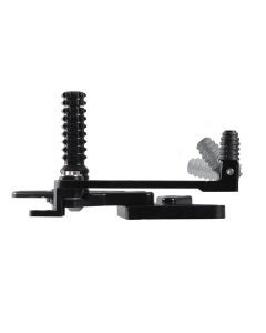 Vortex Racing Adjustable Rear Set Black - RS572K