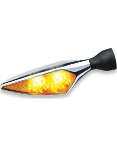 Kuryakyn Micro Rhombus Marker Lights Chrome 2549