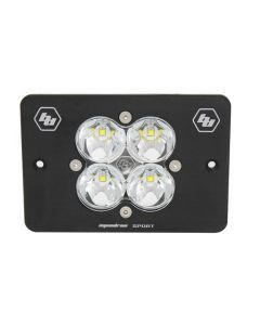 Baja Designs Headlight Kit Dual Sport Squadron Sport Series Spot Pattern Clear Lens Universal 124001