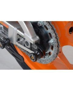 R&G Racing Black Cotton Reels Offset For 2014-2016 Honda CBR1000RR SP