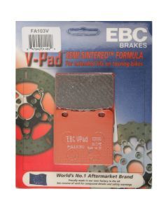 EBC Semi Sintered V Pad For Suzuki VL1500 Intruder LC 1998-2001 Front/Rear