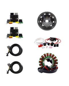 RMStator Splyt Stator Kit With Regulator, Dual Battery Isolator, And Flywheel
