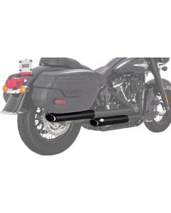 Vance & Hines Twin Slash 3in 2-2 Slip-On Exhaust Matte Black 46379