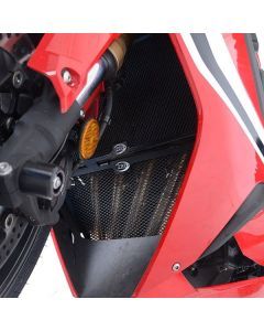 R&G Racing Black Downpipe Grill For 2019-2023 Honda CBR650R DG0033BK