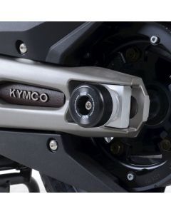 R&G Racing Black Swingarm Protectors For 2018-2019 Kymco AK 550 SP0087BK