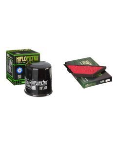 Oil and Air Filter Kit for KAWASAKI ZG1400 B8F,B9F,DAF Concours GTR1400 08-10