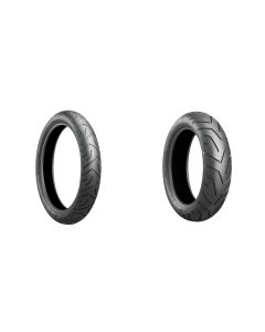 Bridgestone Battlax Adventure A41 110x80x19 And And 140x80x17 Full OEM Tire Set For BMW G650GS 09-16